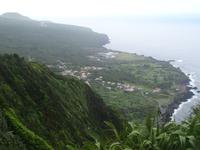 Baia da Ribeira das Cabras - letzter Blick auf  Vulcao do Capelinhos