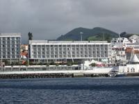 Meeresblick unser Hotel in Ponta Delgada
