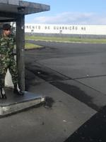 Militär auf dem Monte Brazil