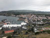 Blick auf  Praia da Vitoria