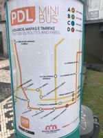 Linienbusnetz in Ponta Delgada