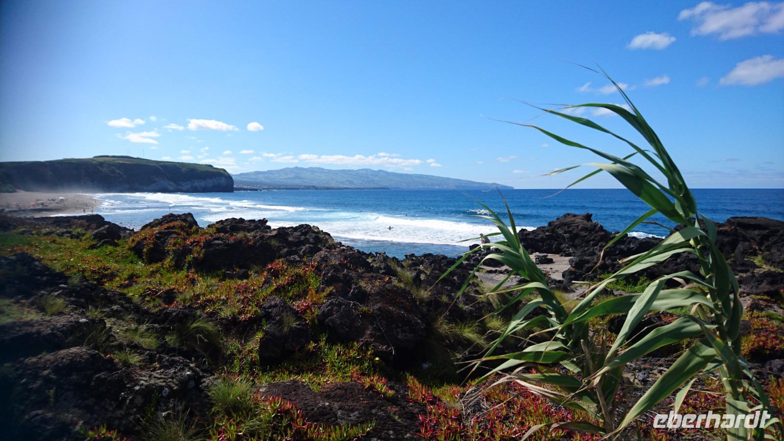 Stand am Nordende der Insel