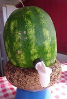 An den Lavabecken von Biscoitos kann man Melonensaft frisch gepreßt trinken