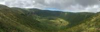 Der Krater Caldeira, Faial