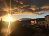 Sonnenuntergang in Horta