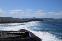 An der Küste von Ribeira Grande