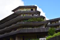 Das ehemalige Hotel am Vista do Rei wird der Natur überlassen