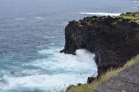 Durch die starke Brandung konnte man das Salz auf den Lippen schmecken
