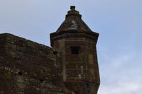 Ein Stück der alten Festung in Horta