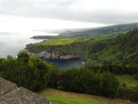 Azoren Sao Miguel Aussichtspunkt Santa Iria