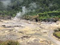Fumarolen in Furnas Azoren
