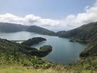 Kratersee Lagoa do Fogo Azoren Sao Miguel