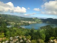 Azoren Sao Miguel - Lago Azul und Lago Verde