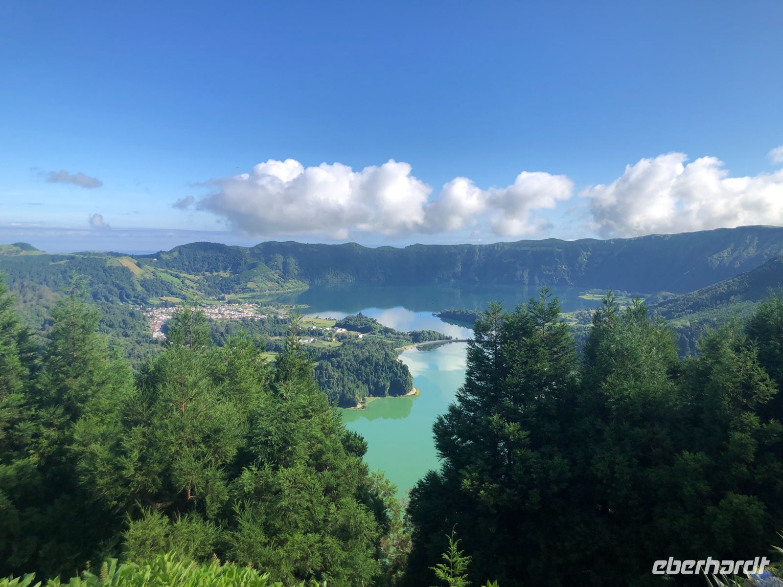 Azoren Sao Miguel - Lago Azul und Lago Verde