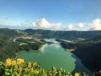 Azoren Sao Miguel - Lago Azul und Lago Verde