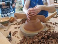 Keramikfabrik Vieira :Fertigung einer Tasse