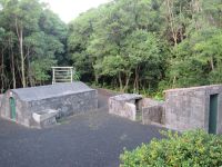 Faial: Bauernhof mit Regenbecken,Schweinsstall,Toilette