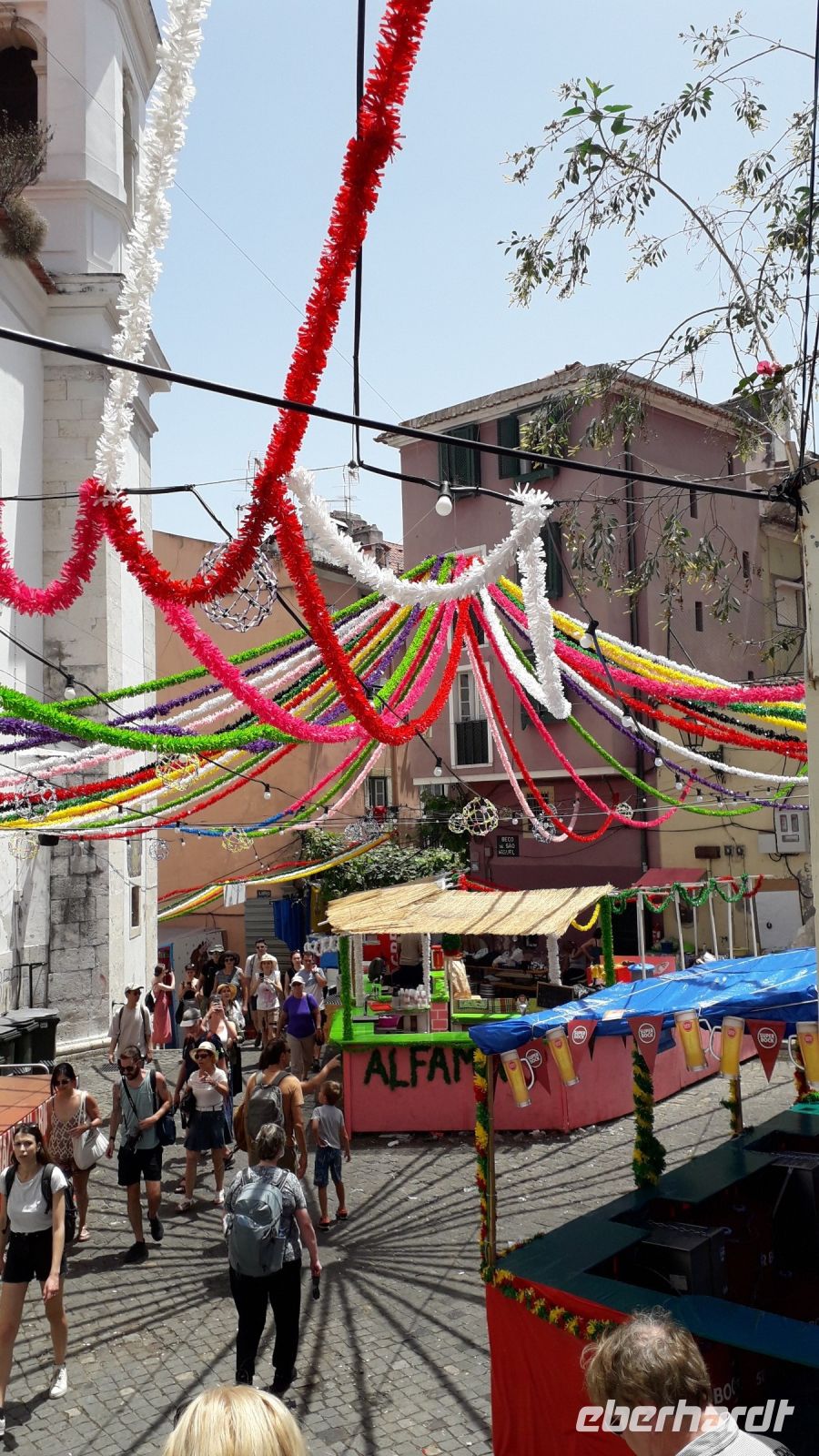 Stadtfest in Lissabon