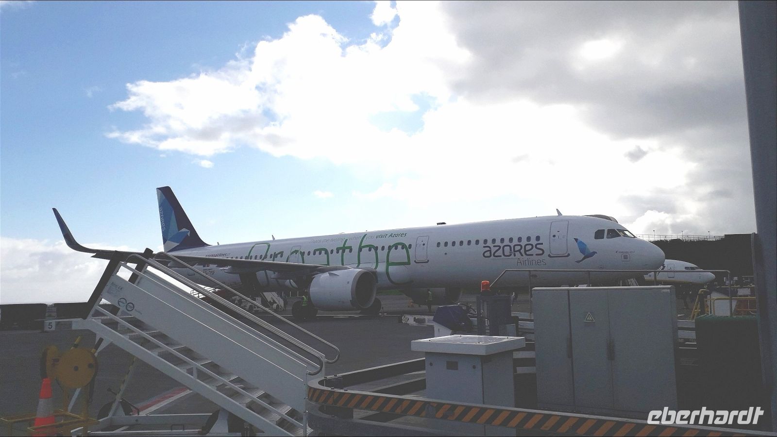 Dieser Flieger bringt uns auf die Azoren