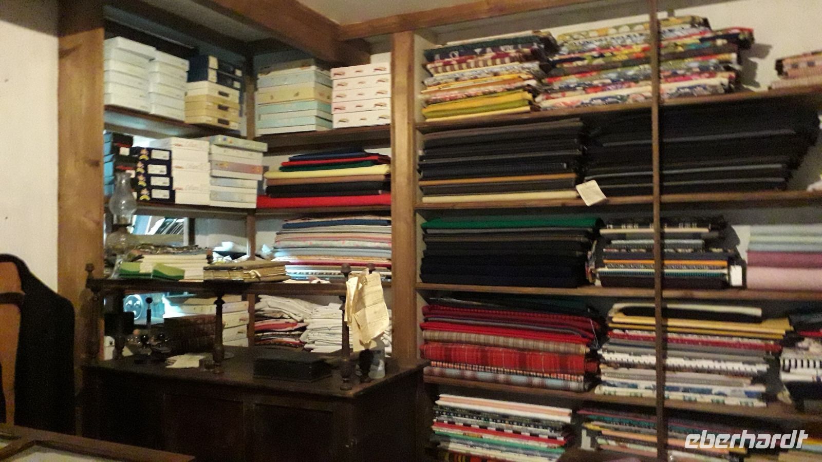 Textil-Laden im Museum