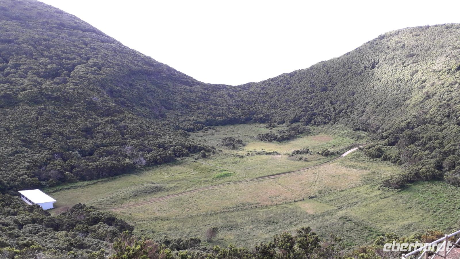 Der Krater von Monte Brasil