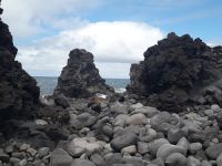 Sao Miguel - Rundgeschliffene Steine