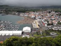 Terceira - Blick auf Praia da Victoria