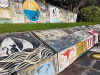 Widmungen am Hafen Azoren @ Anette Rietz EHT