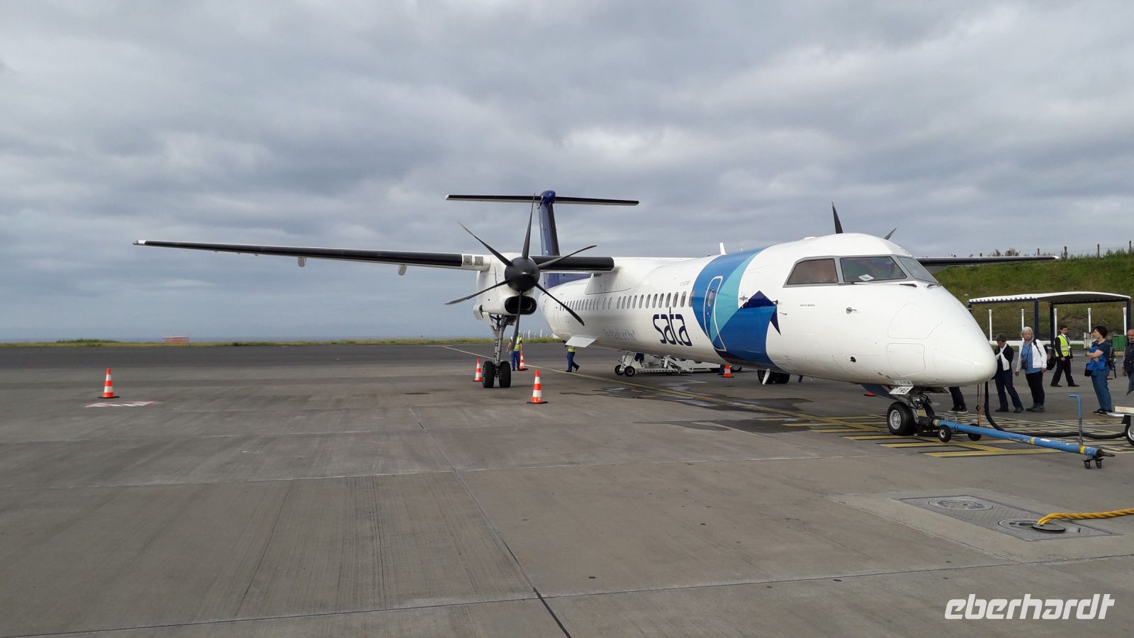 Damit fliegen wir auf die nächste blaue Insel - Faial