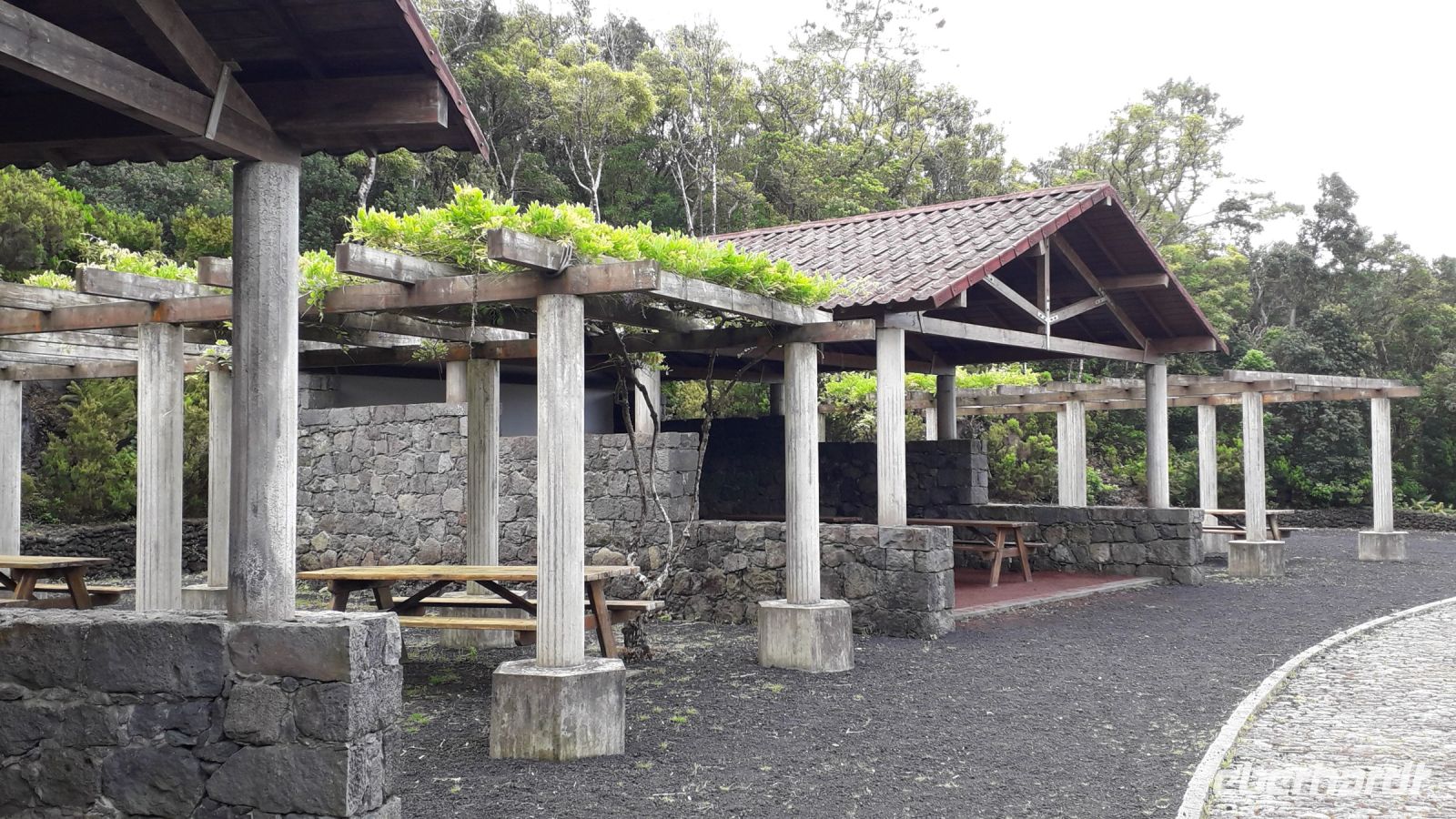 Picknickplatz auf Faial