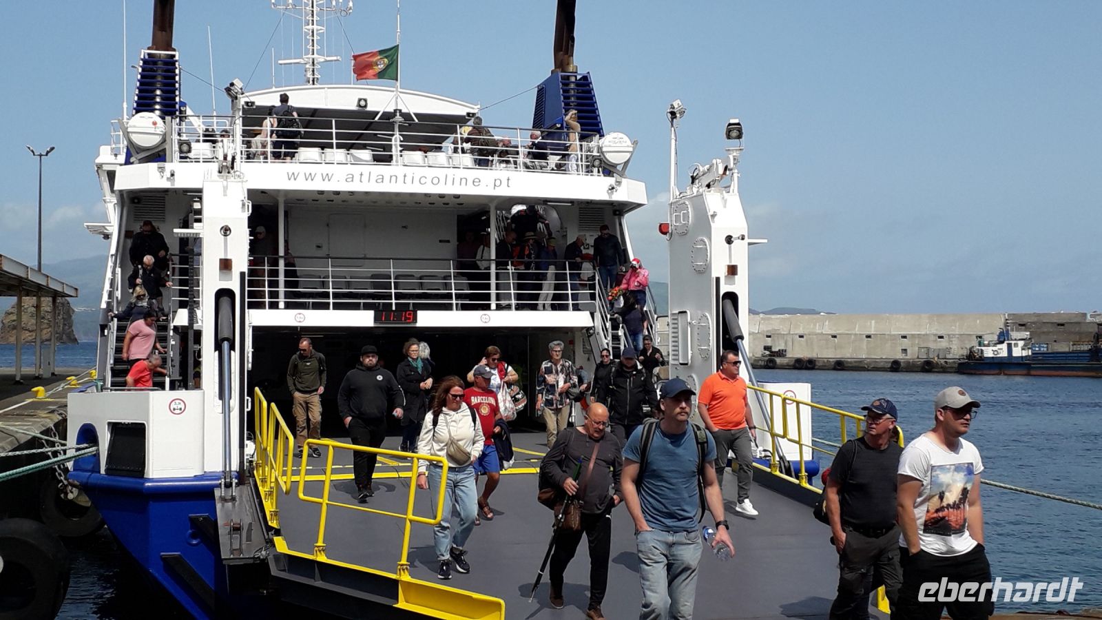 Die Fähre nach Pico