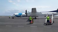Dieser Flieger bringt uns nach Terceira