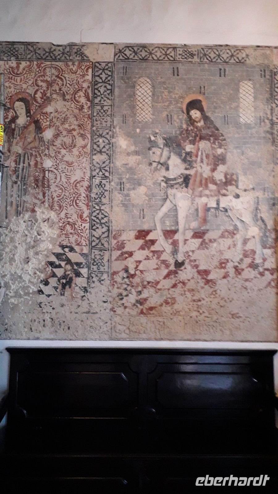 Die Fresken in der ältesten Pfarrkirche in San Sebastiao / Terceira