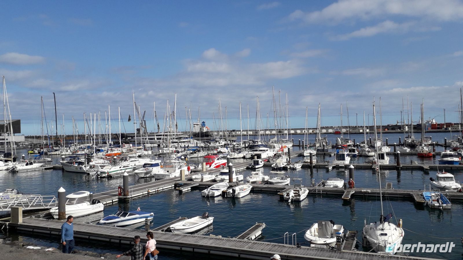 Der Hafen von Ponta Delgada