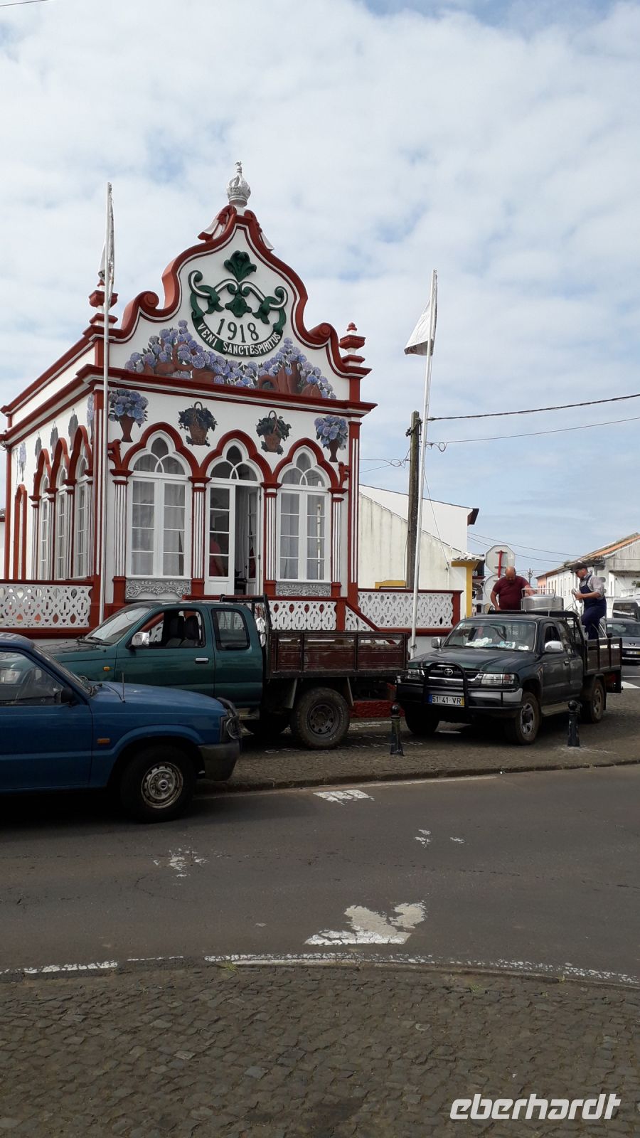 Die Heilig-Geist-Kapelle in Sao Sebastiao