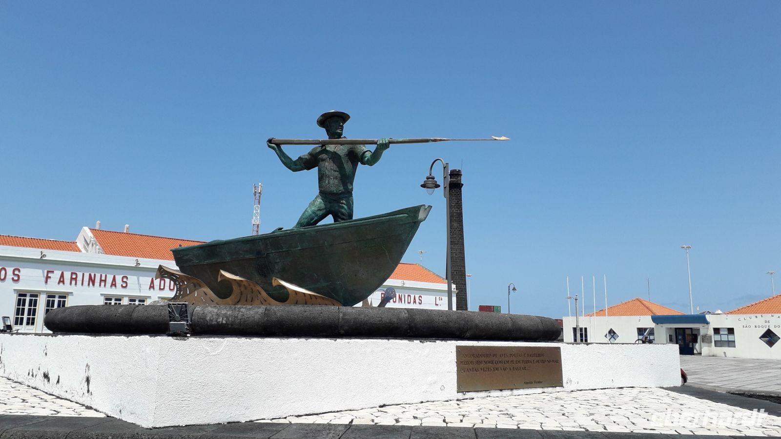 Walfänger-Denkmal auf Pico