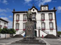 Rathaus in der ehemaligen Hauptstadt der Insel 