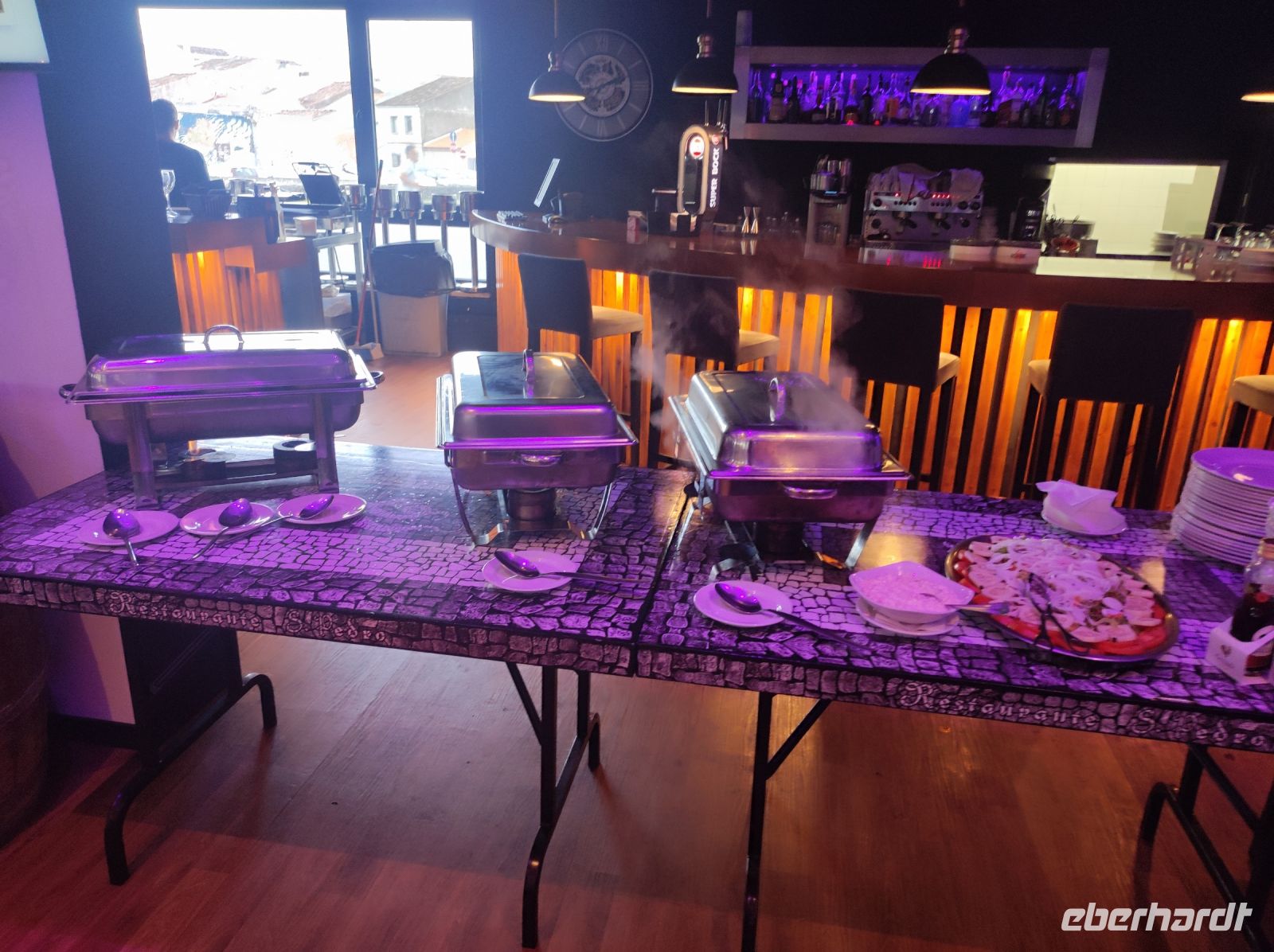 kleines Buffet im Restaurant 