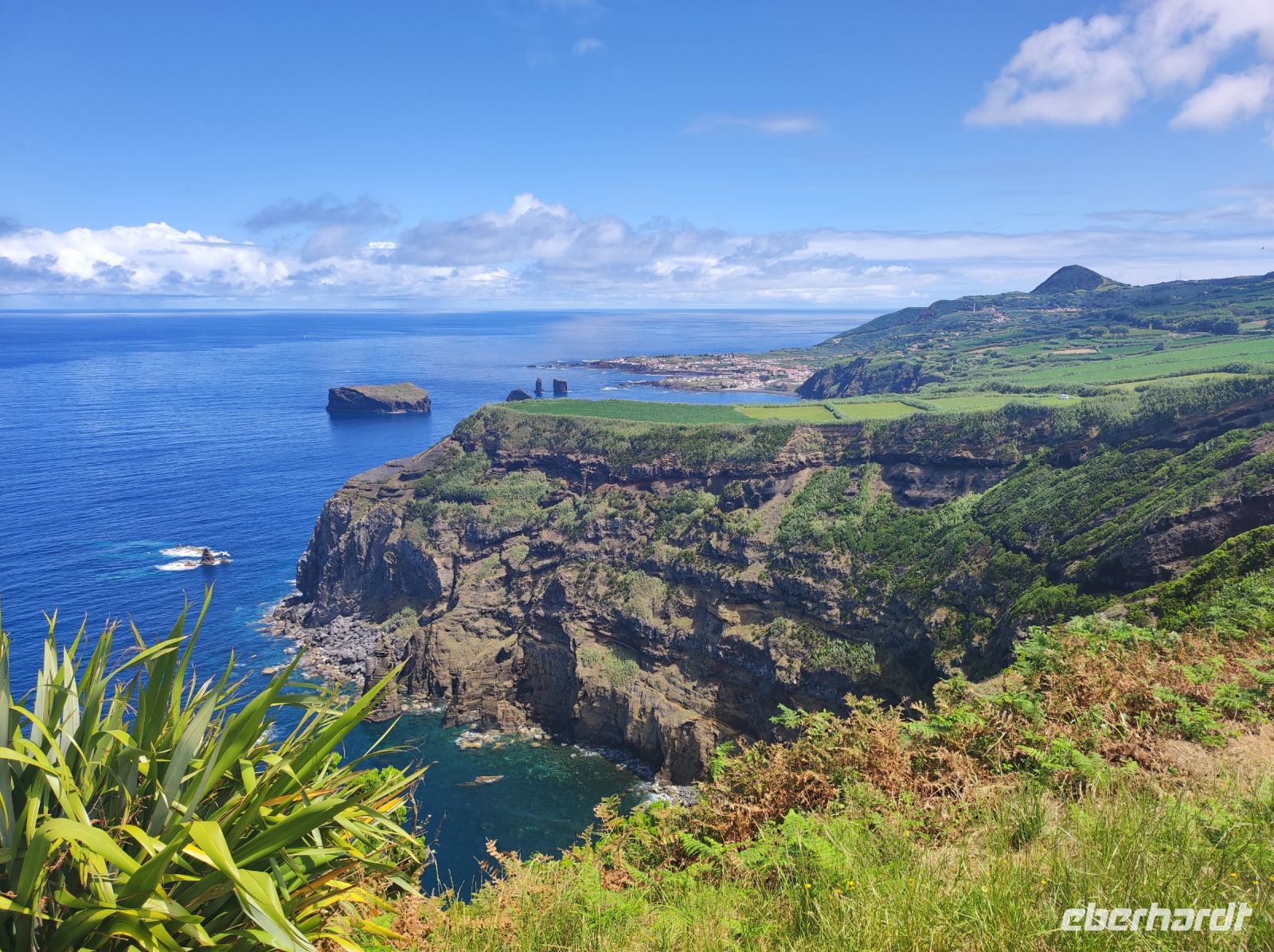 Aussicht auf die Westküste von Sao Miguel, Portugal
