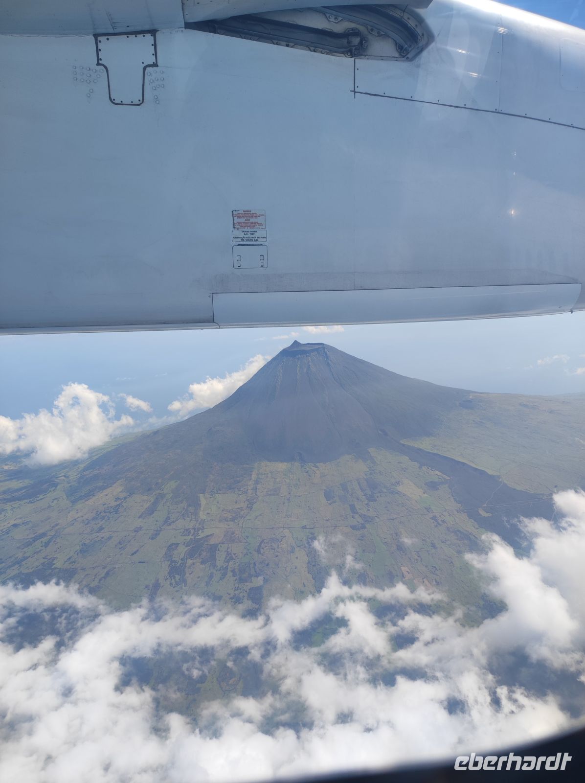 Ein letzter Blick auf den Pico Vulkan