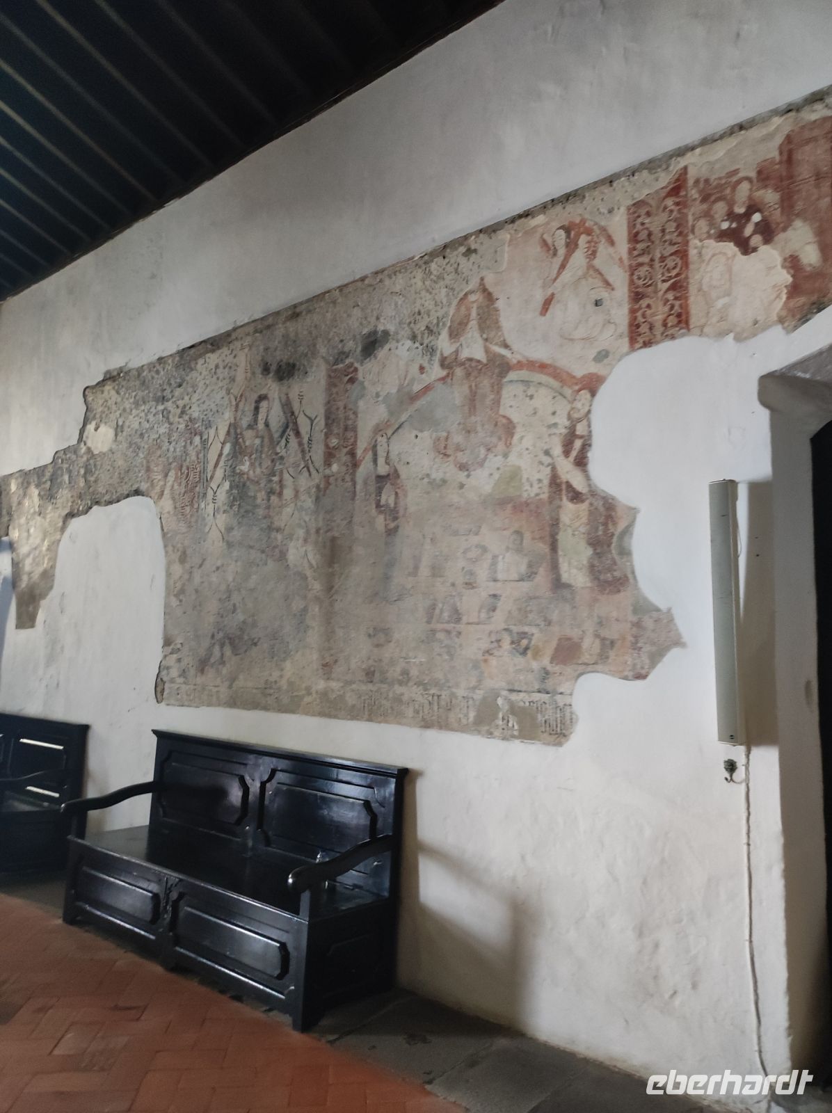 Fresken in der Kirche von Sao Sebastiao