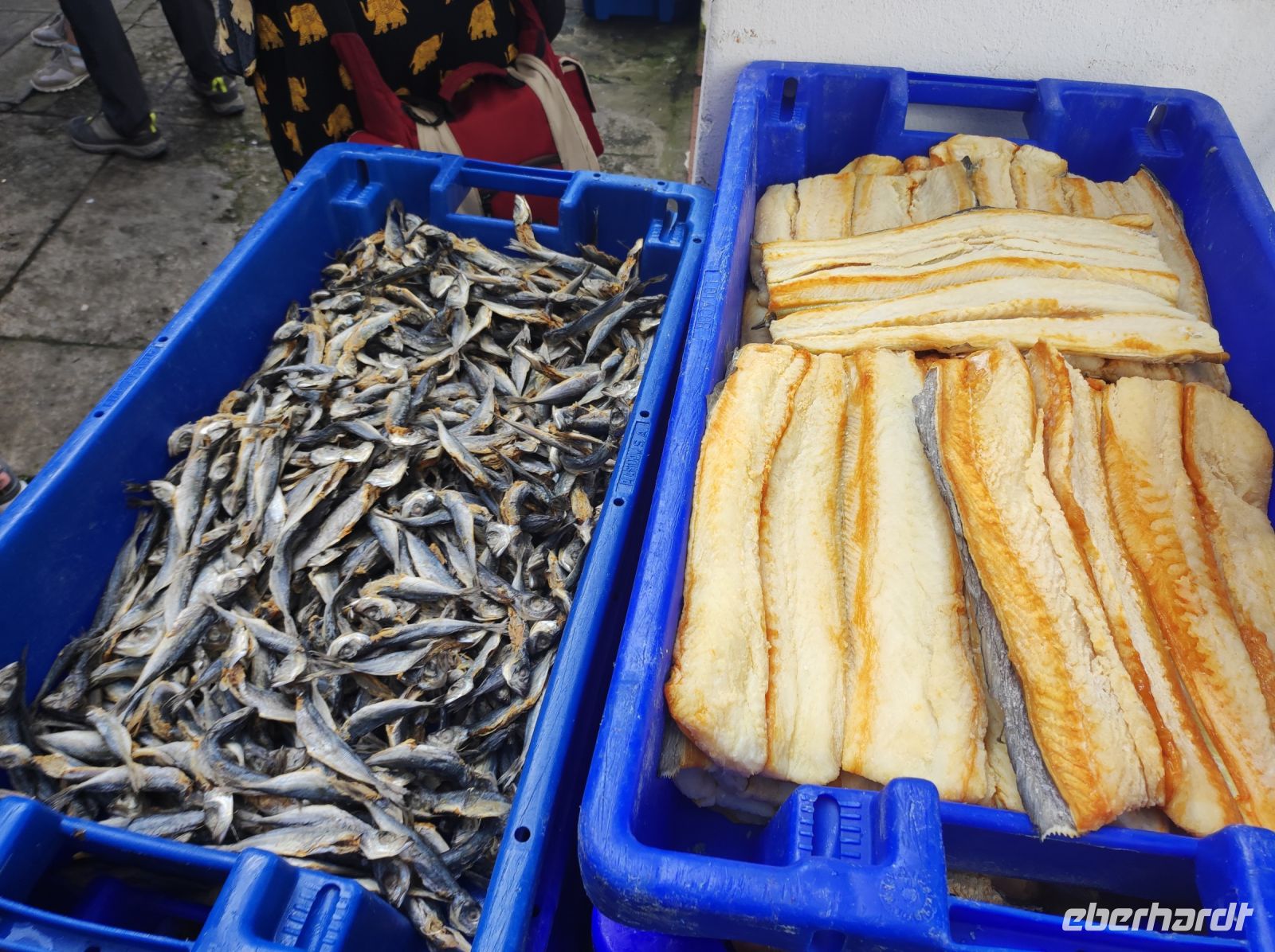 Auf dem Markt in Angra do Heroismo auf Terceira, Portugal