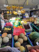 Auf dem Markt in Angra do Heroismo auf Terceira, Portugal