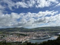 Ganztägige Inselrundfahrt Terceira: Blick auf Angra di Heroismo