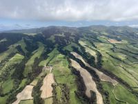 Weiterflug  - Blick auf Sao Miguel