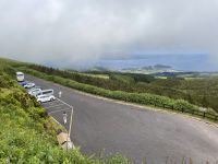 Inselrundfahrt auf Faial -  Kraterrand Mirrador de Caldera