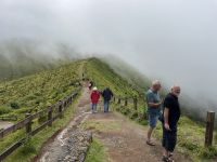 Inselrundfahrt auf Faial -  Kraterrand Mirrador de Caldera