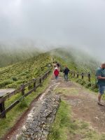 Inselrundfahrt auf Faial -  Kraterrand Mirrador de Caldera