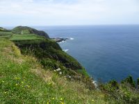 Sao Miguel, Steilküste am Westrand , Walfängerausblick...