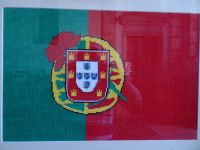 Die Portugisische Fahne mal anders zur Autonomie vor 50 Jahren...